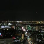 ＜南側の夜景＞　東京ベイブリッジ